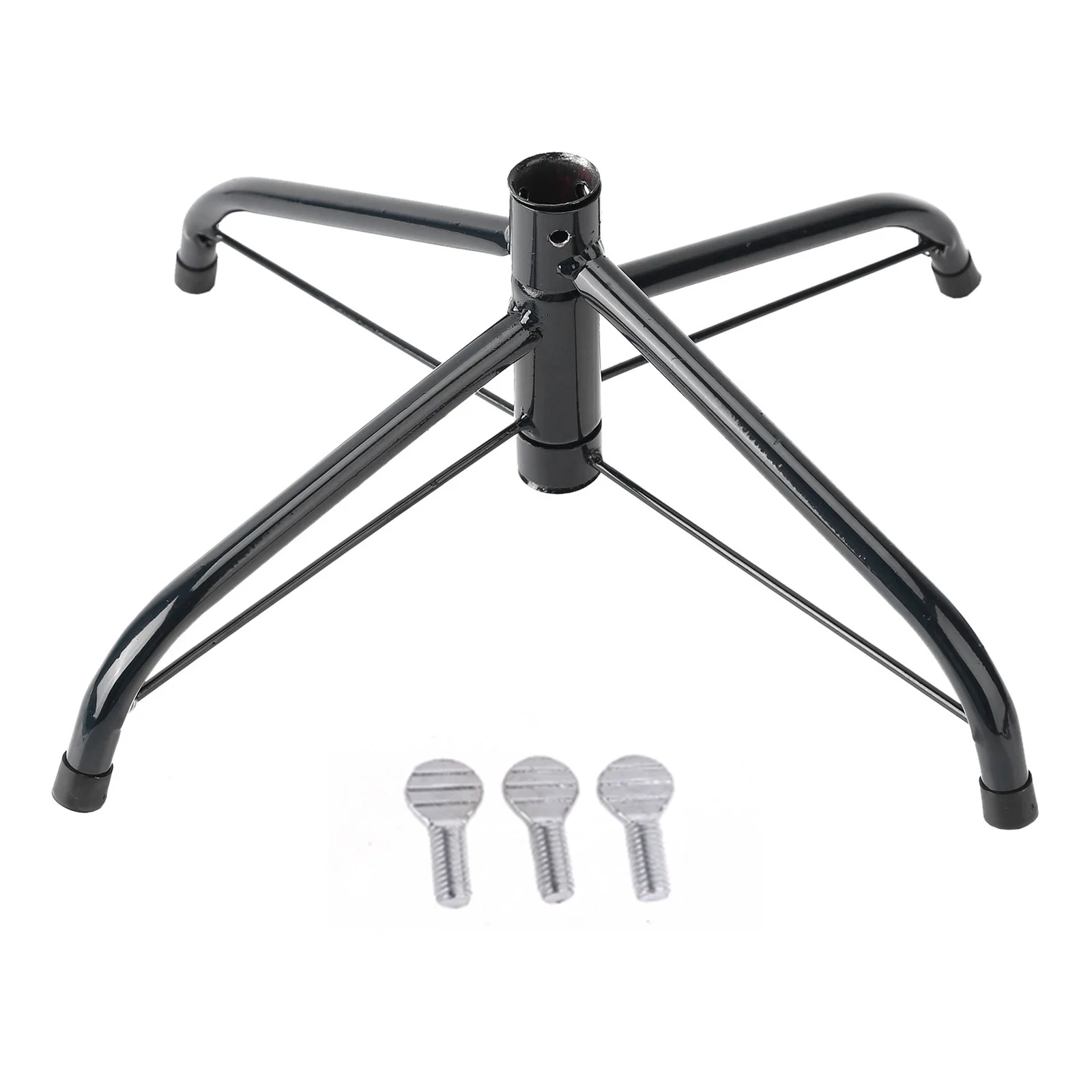 Soporte de árbol de Navidad de hierro fundido, marco inferior con tornillo  de pulgar, accesorios, 4 pies, 35 cm, 40 cm, 45 cm, 50cm - AliExpress, image size:1600x1600