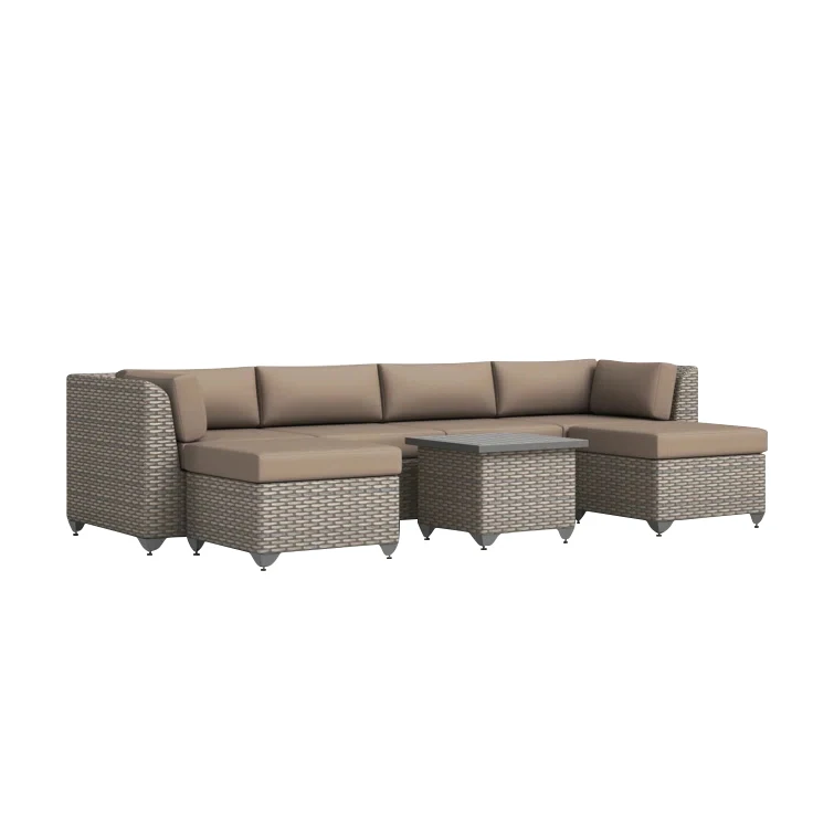 

YASH UV Resistant PE Rattan Garden Set Patio Furniture Outdoor Sofa Set