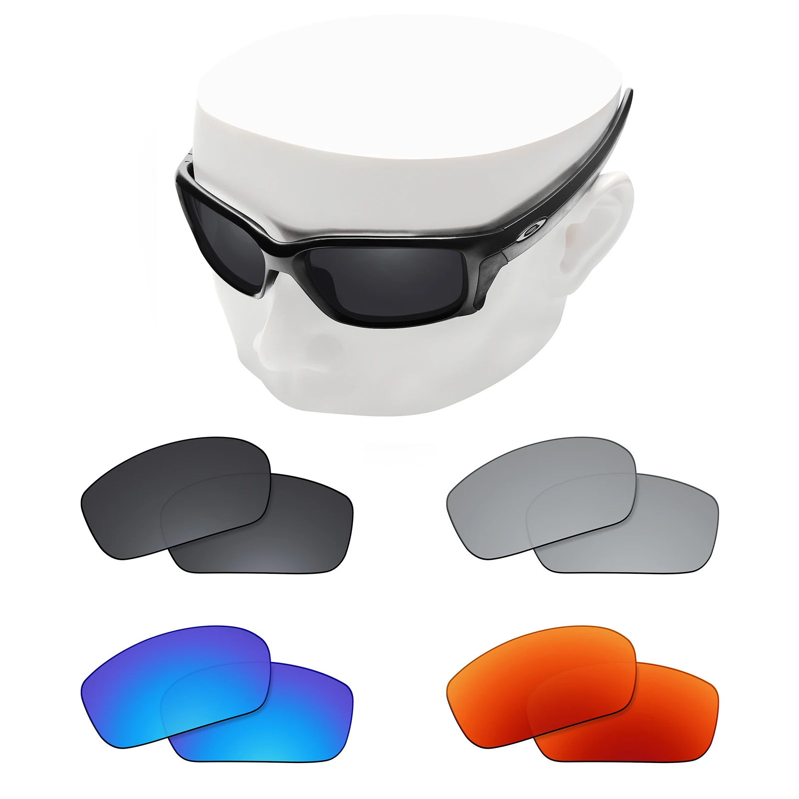 OOWLIT Polarized Replacement Lenses for Oakley Straightlink OO9331
