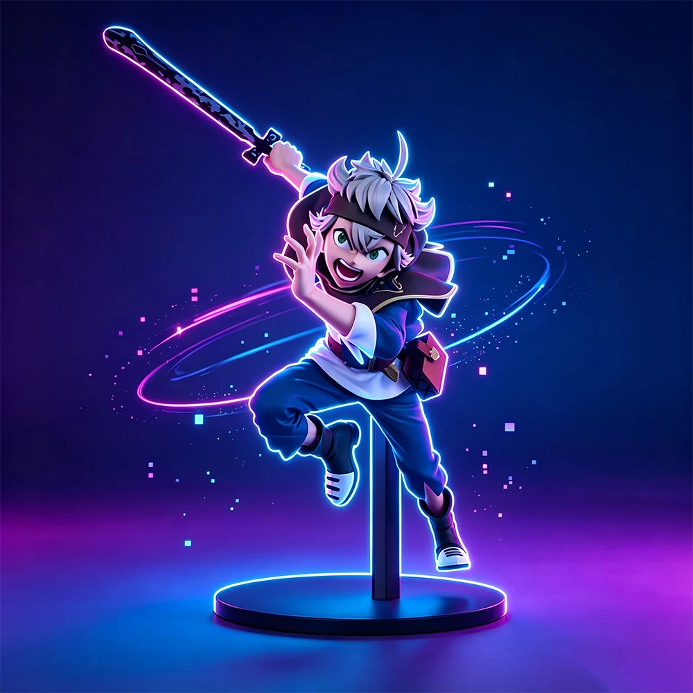 16cm Asta Black Clover Figure Anime Action Figure Scale Figure Collection Model Birthday Gift Doll Toy PVC Standing Posture