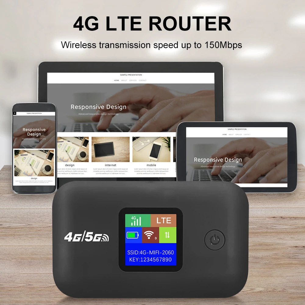 A8 Mini Outdoor WIFI Hotspot 4G Sim Wifi Router 3000mAh Travel Router 4G Sim WiFi Router Outdoor Travel 4G Pocket WiFi Router