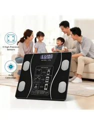 Smart USB - Connected Digital Body Fat Scale (Black - 19)
