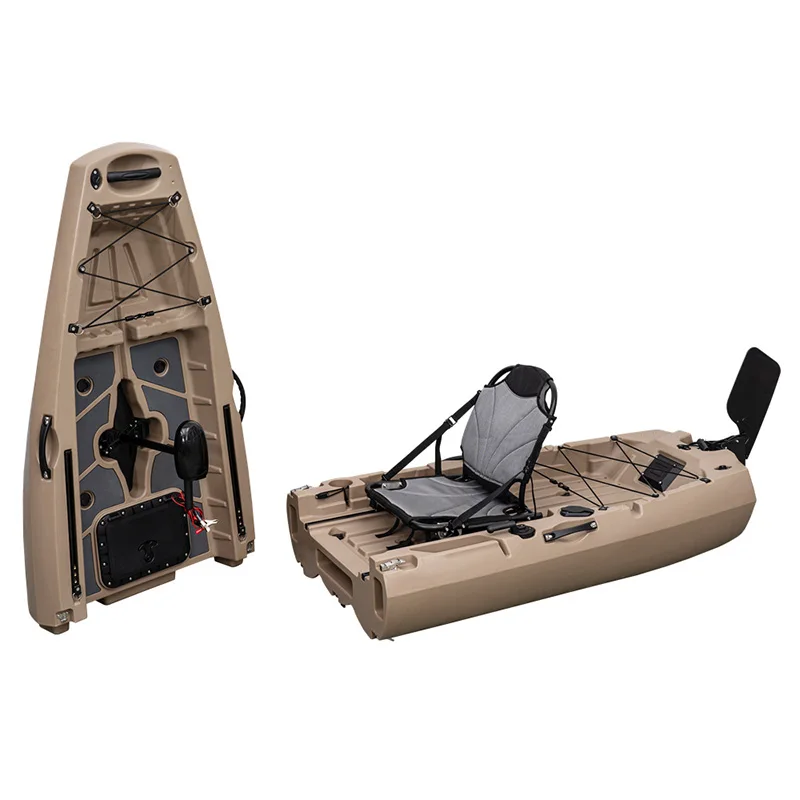 Pedals Detachable Foldable kayak with Electric Motor New Designed A06024 1 Person Modular Fishing Kayak