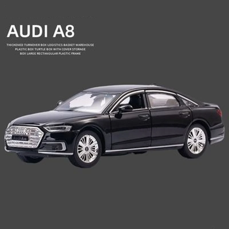 1:32 AUDI A6 Alloy Car Model Diecast & Toy Vehicles Metal Toy Car Model Collection Sound and Light Simulation Childrens Gift die cast toy cars Diecasts & Toy Vehicles