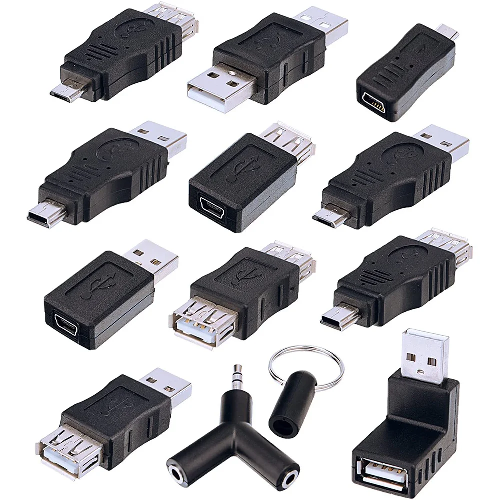 

Мини-переходник OTG USB с разъемом «Папа-мама», Поддержка синхронизации данных и