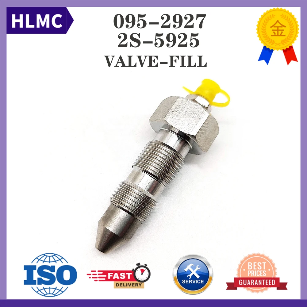 

E307 311 312 315 317 318B 319C 320 320B 330 Excavator Parts Valve Grease Adjust Fitting 2S5925 0952927 2S-5925 095-2927