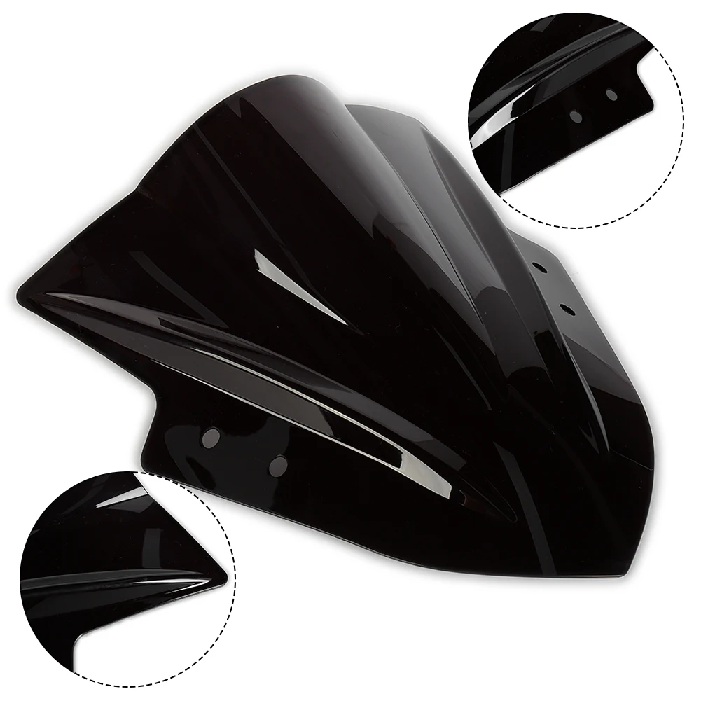 

Защита для Kawasaki 300EX300 2013-2017 лобовое стекло мотоциклетное крепление на руль мотоциклы лобовое стекло ABS практичный Премиум