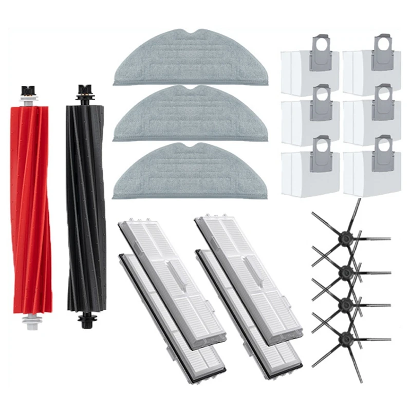 

HEPA Filters For Roborock S8 S8 Pro Ultra S8+Spare Parts Duoroller Main Side Brushes