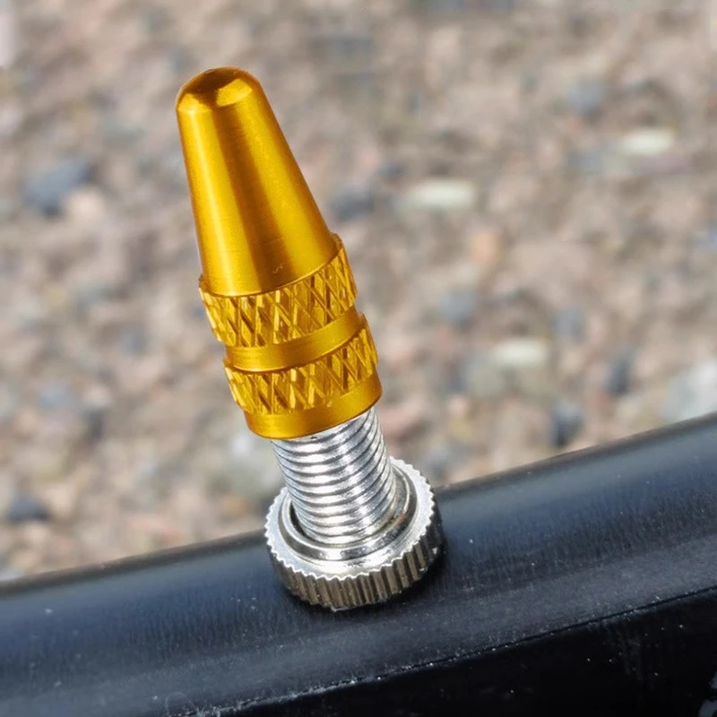 1/5PCS Set Bicycle Presta Valve Cap Bike Accessories Aluminum Alloy MTB Bike Valve Caps Bike Pressure Caps for Presta Valves