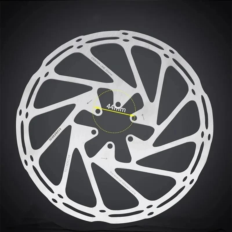 2pcs Sram Bicycle Disc Brake Rotor 160 180 203mm Centerline