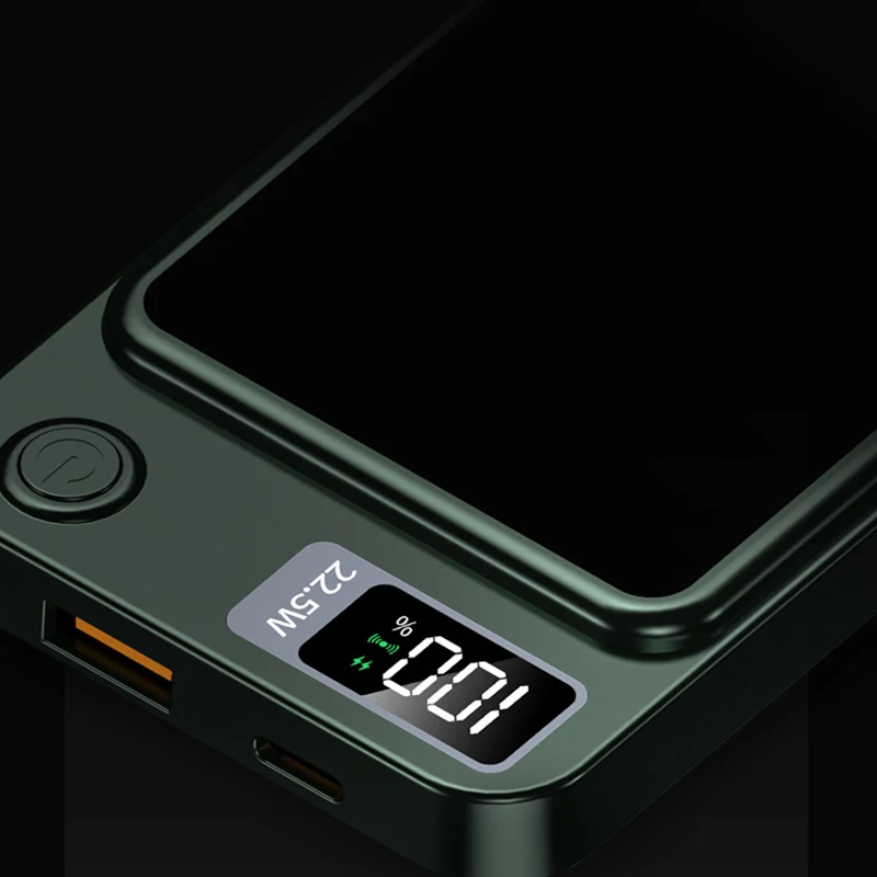 Power Bank 100000mAh Wireless Magnetic 22.5W Fast Charging Portable For iPhone Huawei Samsung