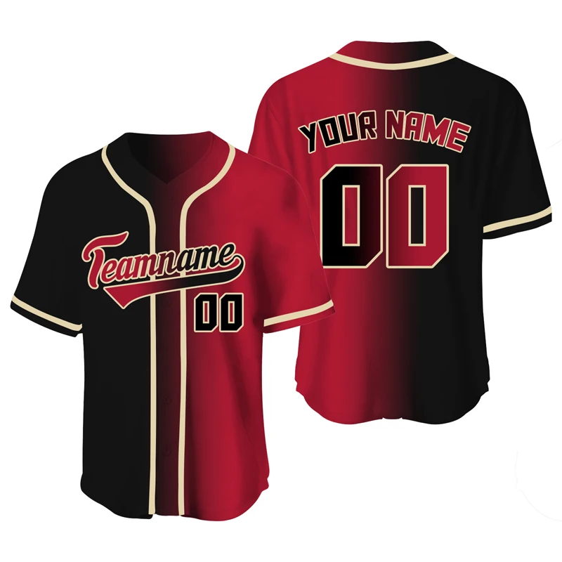 Sublimation Blank Baseball Jersey 