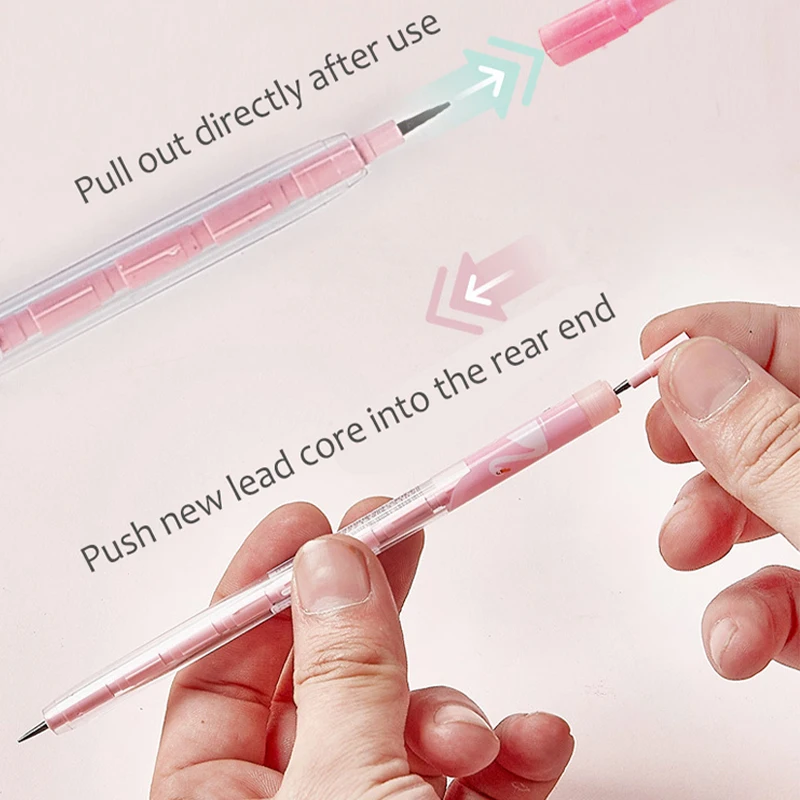 Useful Pencil Cut-free Replaceable Core 40cards/box And 32pcs/card Creative Splicing Writing Tools Kids Gift Learning Stationery 6