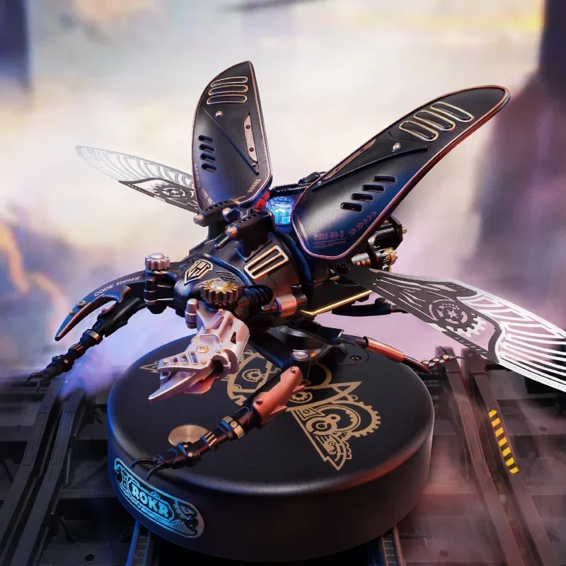 

The Storm Beetle DIY Moveable Mechanic Organism 3D Puzzle Series Steampunk Design Science Funny Toys for Kids Child