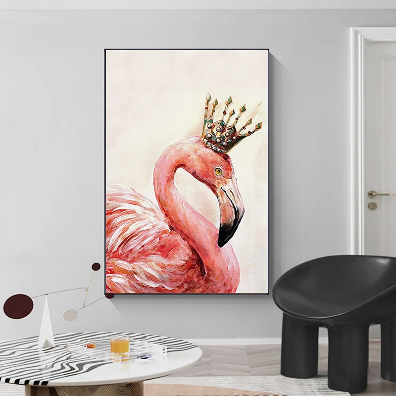 Tanio Flamingo obraz na płótnie nowoczesny styl Wall sklep