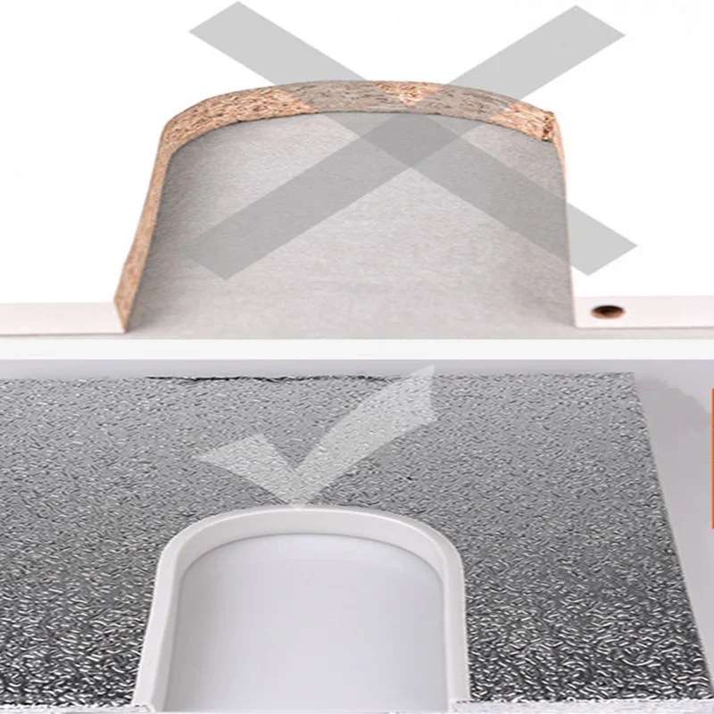 2-Meter U-Profile Edge Banding Veneer Edging for Wood Furniture - Soft PVC in Multiple Colors