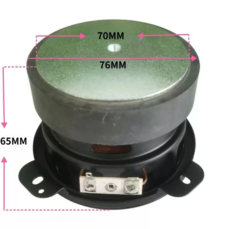 SOTAMIA 2Pcs 3.5 Inch Subwoofer Audio Speaker 4 Ohm 50W DIY Bluetooth Speaker Hifi Music Loudspeaker for Harman Caton Citation