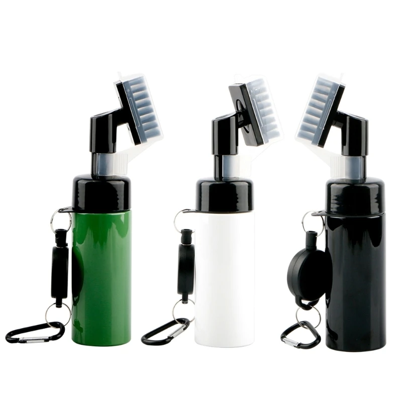 

Golf Club Brushes Golf Balls Water Brushes Golf Cleaner Brush with Water Bottle