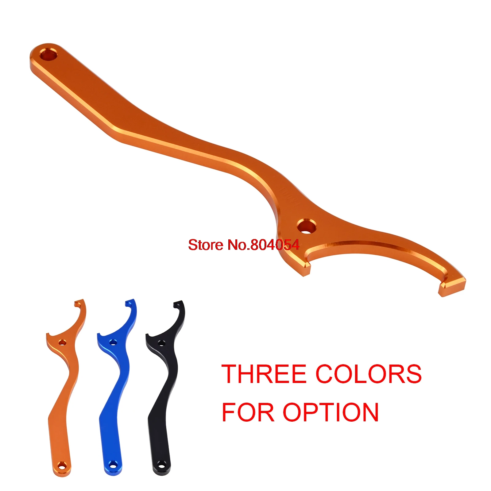 

NICECNC Rear Damping Shock Spanner Wrench For KTM 125-500 200 250 300 350 450 SX XC150 SXF XCF XC-F XCW EXCF XCFW Motocross