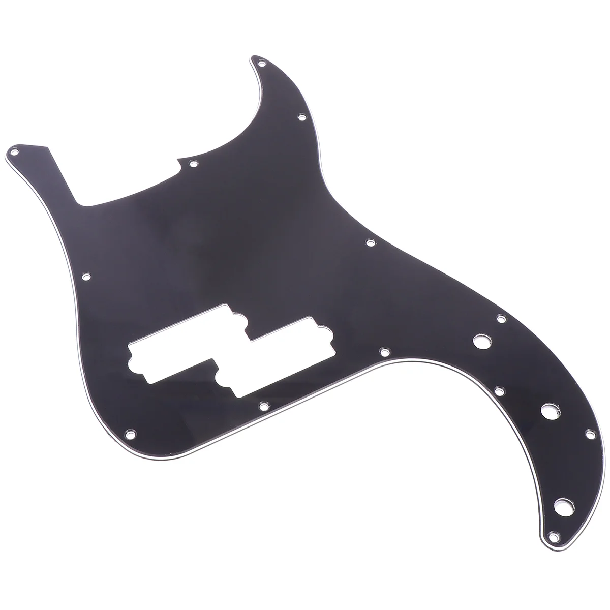 

Electric Guitar Bass Guitar Accessories Scratch Plate Ply Holes Compatible With Precision Bass Bass Bass Black Pearl Bass
