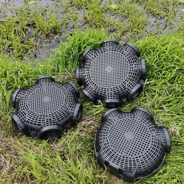 3/6/8 Holes Catch Loach Lobster Mixed Fish Crayfish Catcher Outdoor Fishing Net Cage Plastic Shrimp Trap Cage Easy to Install 3/6/8 Holes Catch Loach Lobster Mixed Fish Crayfish Catcher Outdoor Fishing Net Cage Plastic Shrimp Trap Cage Easy to Install