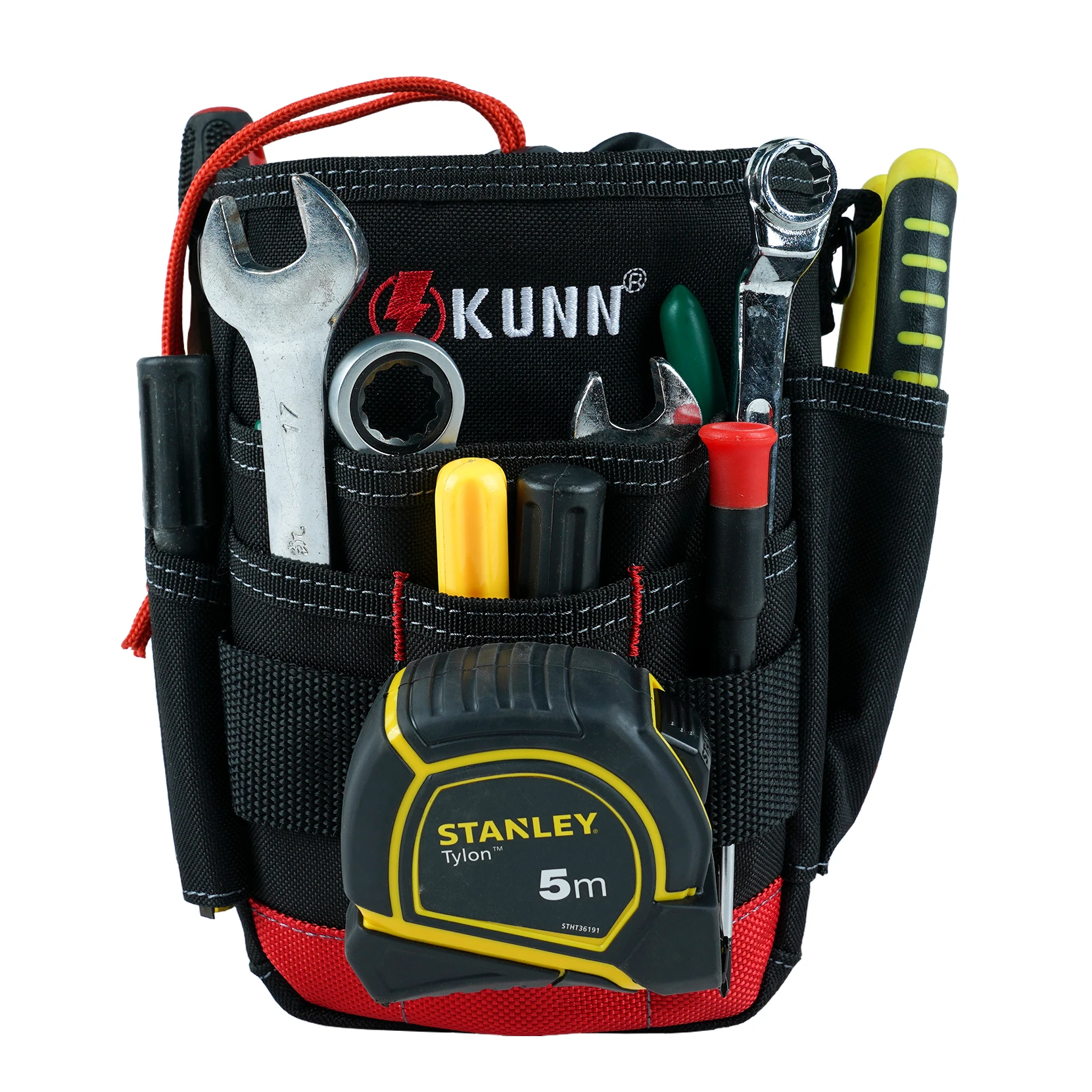 Small Electrician Tool Pouch Utility Ziptop Tool Belt Bag