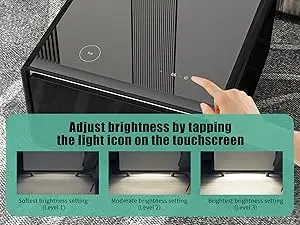 coffee table with fridge