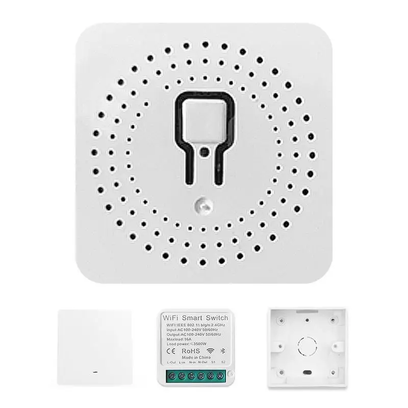 

Smart Switches Dual/Single Smart Light Switches Compatible With App Control Voice Assistant Control TP Link Switch For