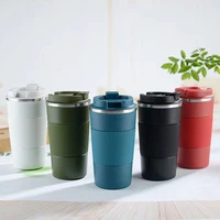 380ml 510ml Stainless Steel Coffee Cup Thermal Mug Garrafa Termica Cafe Copo Termico Caneca Non-slip Travel Car Insulated Bottle 1