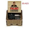 TV Show The Office Music Box Wind Up Figure Print Mechanical Wooden Gift For Fans Friends Christmas Party Birthday Present 4