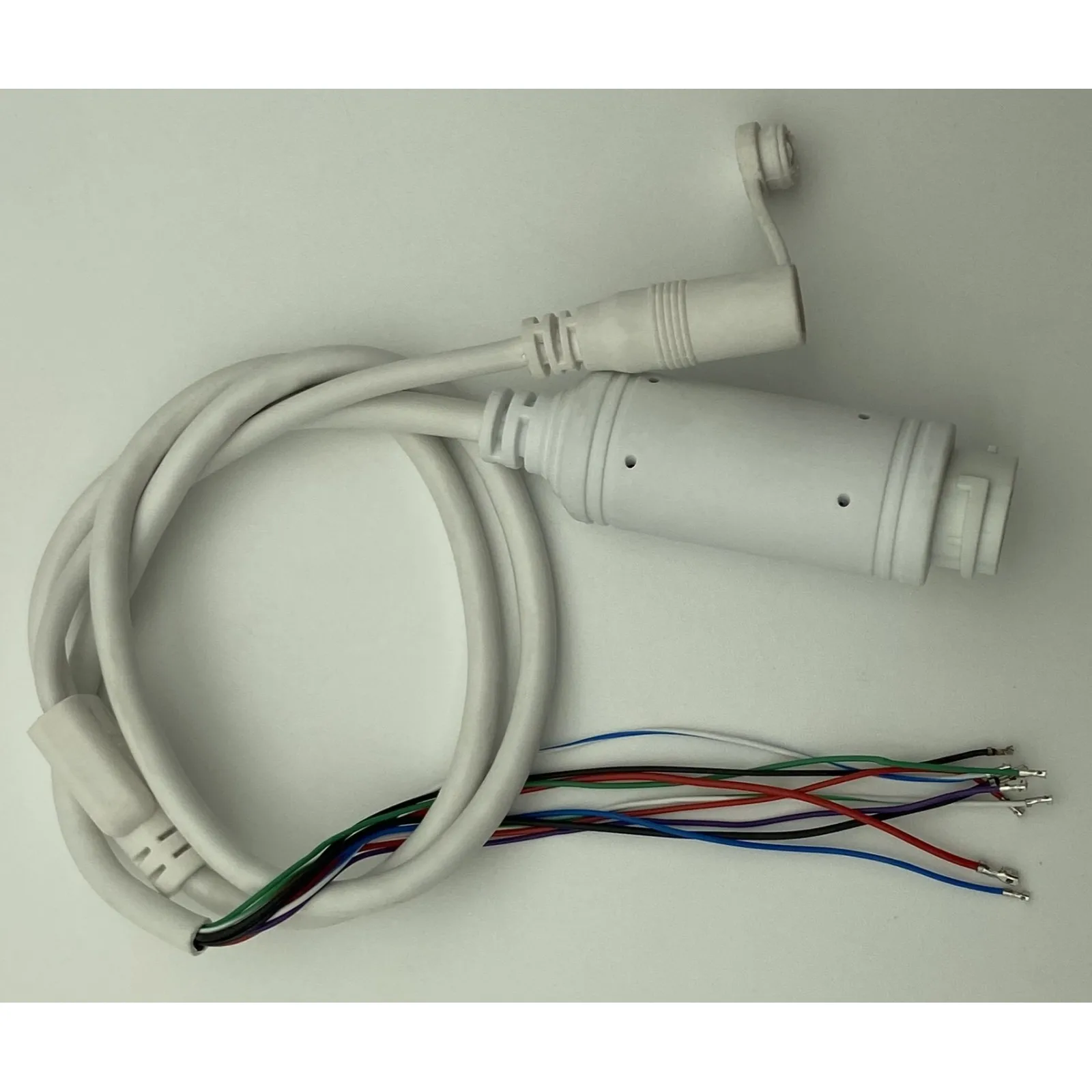 Câble réseau 48V PoE LAN pour module de carte de caméra IP, prise RJ45 DC 2.1mm x 5.5mm, ligne en cuivre 0.6m