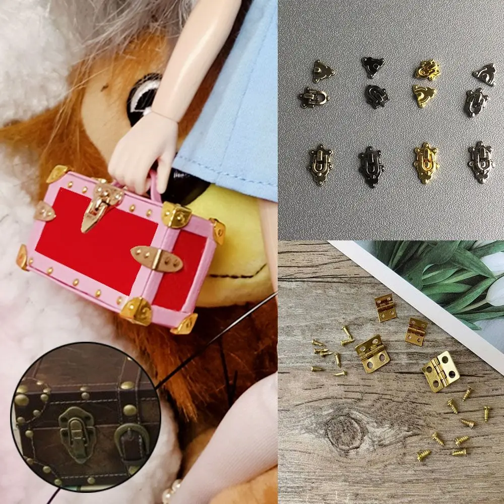 Metal Corner Protector for Dollhouse Decorations and DIY Boxes