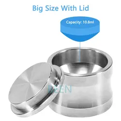Premium Stainless Steel Dental Mixing Bowl (L With cover)