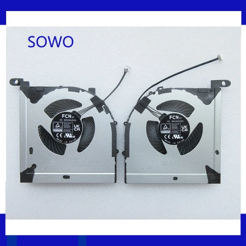 

Y7000P IRH8 2023 Laptop CPU GPU Cooling Fan For Lenovo Gaming FCN FQRY FQS0 DC 12V 1A DFSCL12E064861 DFSCM227163921