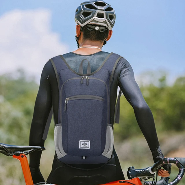 Mochila plegable portátil para hombre y mujer, bolso ultraligero para escalada al aire libre, ciclismo, senderismo, mochila de viaje