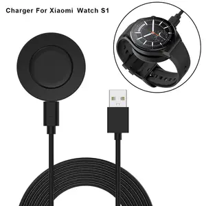 Base de carga compatible con Xiaomi Mi Watch S1 Active Watch Cable de carga  de repuesto para reloj inteligente Cargador compatible con Xiaomi Mi Watch