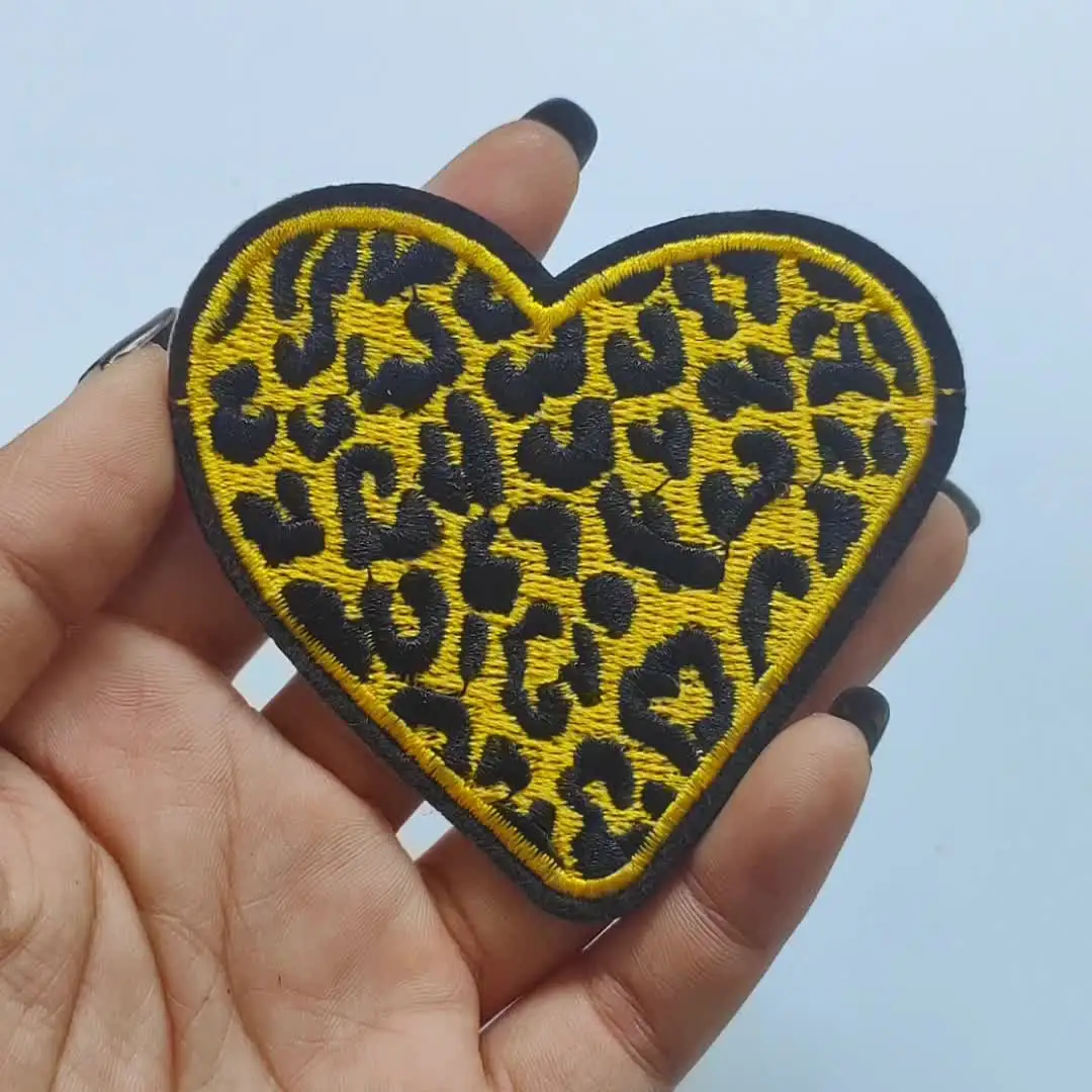 Toppa Leopardata Con Paillettes Ricamate - Applicazione Per Giacca O Jeans (1 Pezzo) - Foto 9