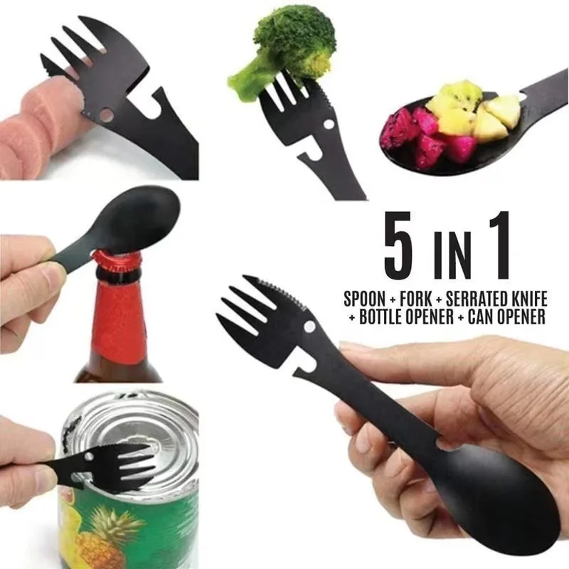 5 in 1 Camping Multi-utensil 1