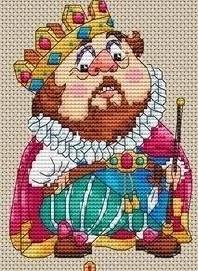 

Набор для вышивки крестиком LITTLE King 1-19-23 «сделай сам»