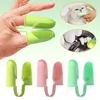 Sb93aa125155f46cda547042bb0bb6e04Q.jpg Dog Super Soft Pet Finger Toothbrush Teeth Cleaning Bad Breath Care Nontoxic Silicone Tooth Brush Tool Dog Cat Cleaning Supplies