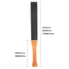 50CM PU Leather Horse Whip,Wooden Handle Riding Crop Party Flogger Horse Riding COW LEATHER Whip 2