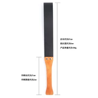 50CM PU Leather Horse Whip,Wooden Handle Riding Crop Party Flogger Horse Riding COW LEATHER Whip 2