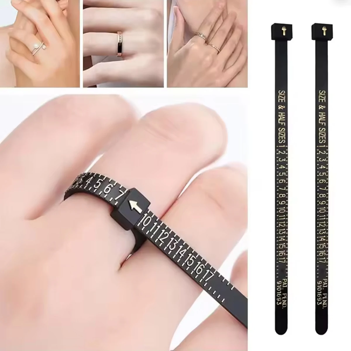Ring Sizer Finger Circumference Measurement Tool