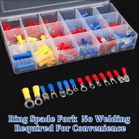 ชุดขั้วต่อสายไฟแบบหุ้มฉนวน ตัวผู้ ตัวเมีย แบบจีบเย็น แบบจีบหลากหลายชนิด ชุดขั้วต่อแบบปลายแบน 1