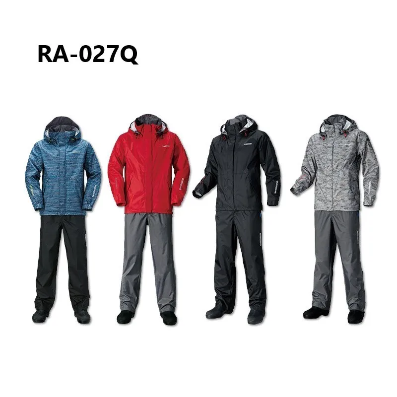 

Fishing Clothes Ra-027Q Rainproof Fishing Set Breathable Double Layer Waterproof Breathable Fabric