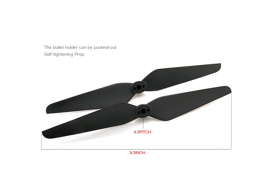 T-motor T9545-A/B 2PCS/PAIR prop self-tightening ing propeller 10