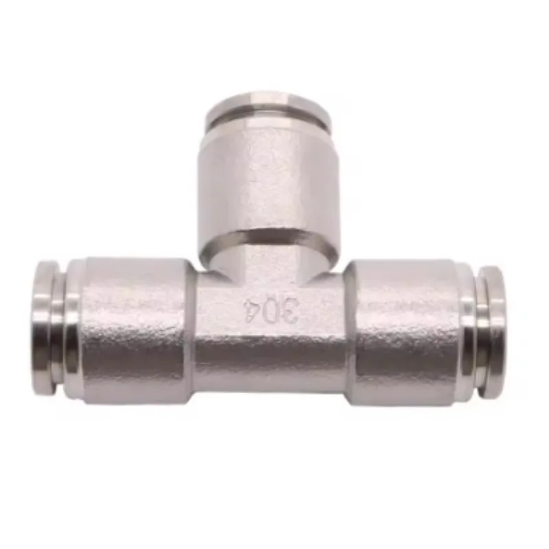 Stainless Steel Quick Release Pneumatic Push-In Air Fitting