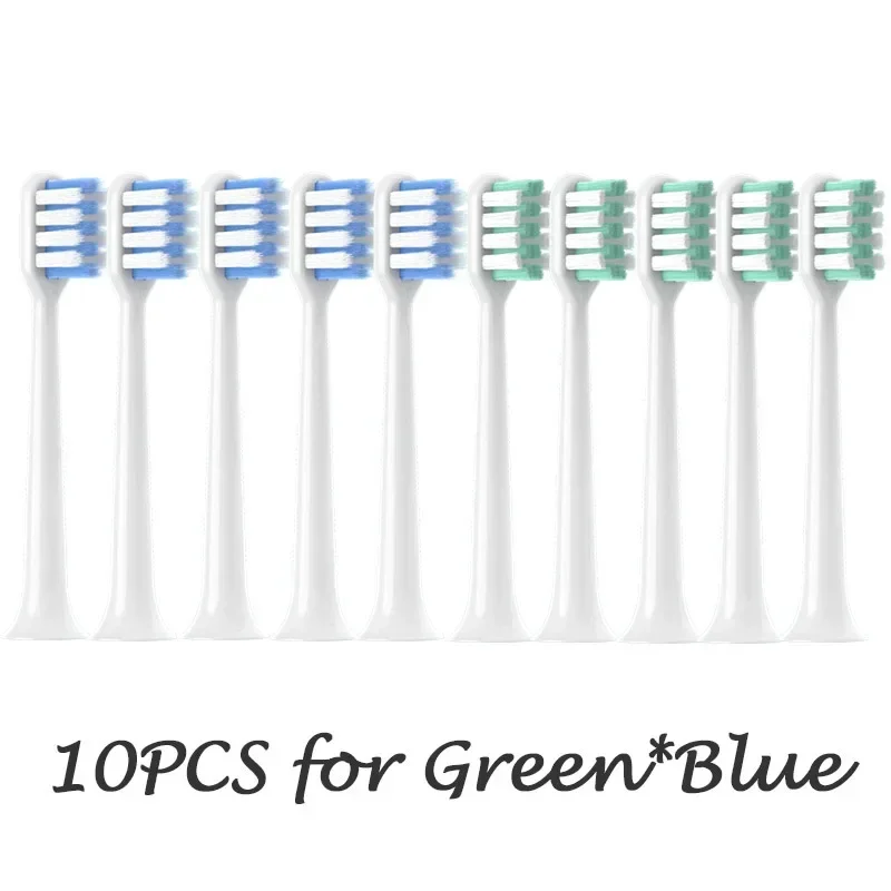 

10PCS/Set Suitable Brush Head Clean For DR. BEI C1 Oral Care Teeth Toothbrush Floss Action Brush Heads Installation Hair Brush