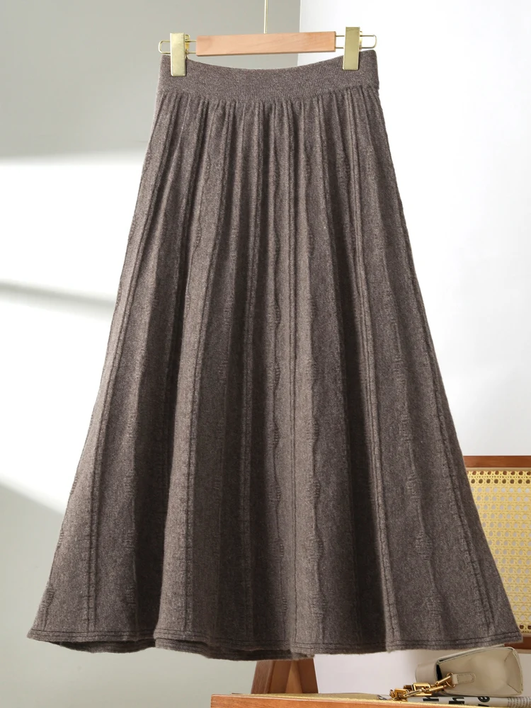 TLOML Merino Wool Skirt - Styling Example 2