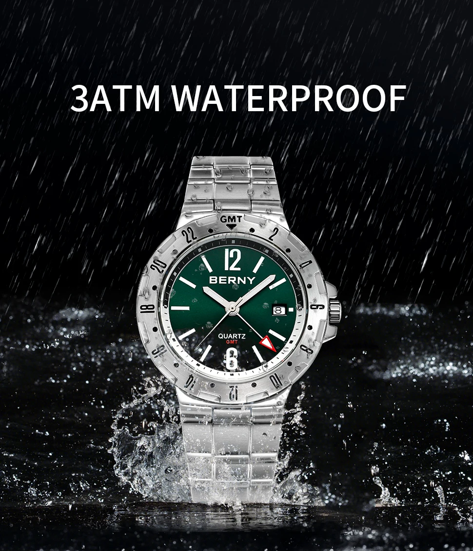 24H Military Watch Luminous SWISS MOVT Luxury Male Clock 316L Stainless Steel Waterproof Watch for Men -Sb93c14db66384377af69f05ea4f8d4437
